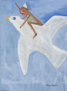 12 Venturino Venturi_Pinocchio sul colombo_1986_collezione privata